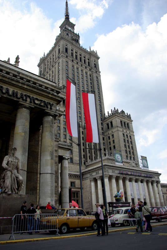 Wszystko działo się w cieniu Pałacu Kultury i Nauki