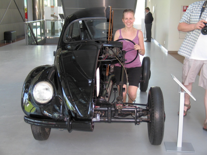 Przekrój Garbusa w Autostadt