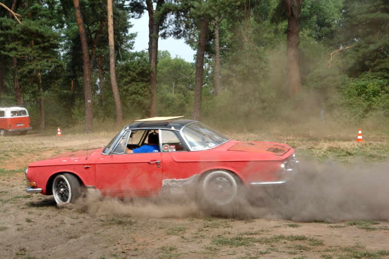 Slalom był jedną z konkurencji zaliczanych do Pucharu Monte Garbo. Vw Typ 34 (Karmann Ghia)