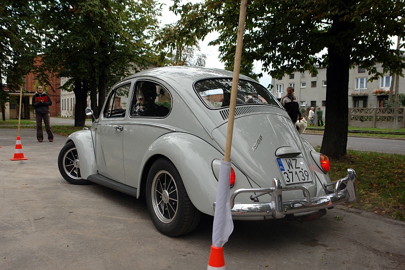 Garbus na konkurencji parkowania, zdobywca pierwszego miejsca w całym rajdzie.